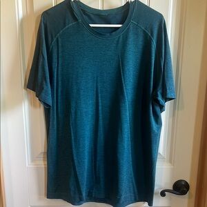 Lululemon Athletica Blue Short Sleeve Tee